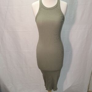 Ambiance Olive Midi Dress